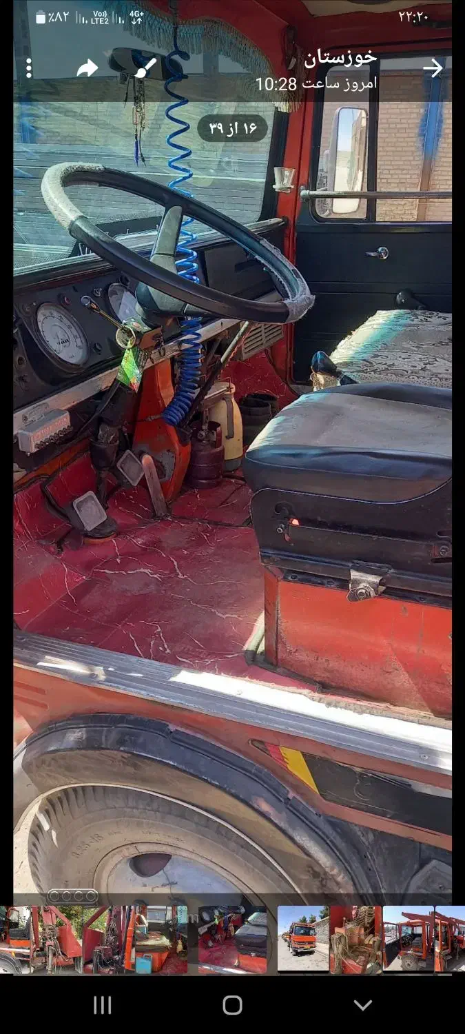 سلام خاور۶۰۸ مدل۷۲کارت سند جرسقیل|خودرو سنگین|مشهد, مقدم|دیوار