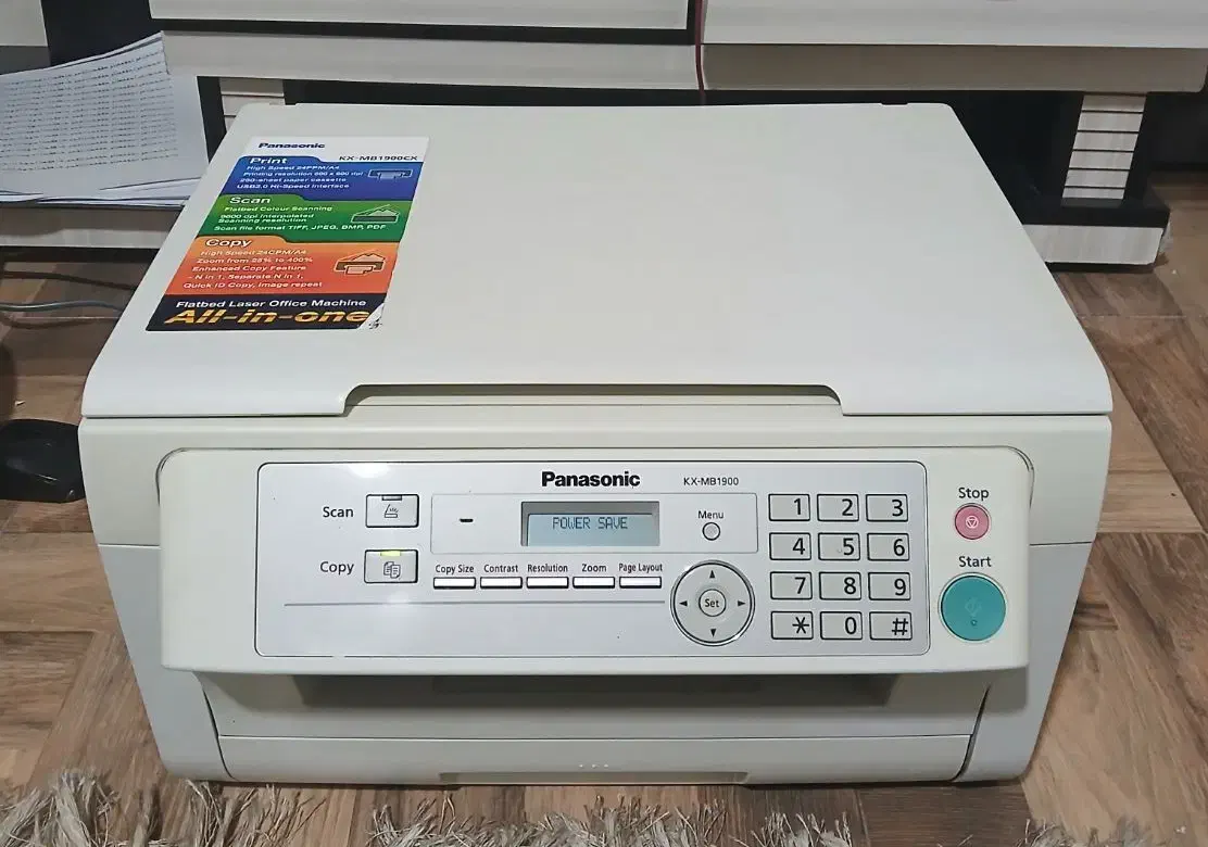 پرینترسه کاره لیزری پاناسونیک ۱۹۰۰تمیزوسالم|پرینتر، اسکنر، کپی، فکس|تهران, یافت آباد جنوبی|دیوار