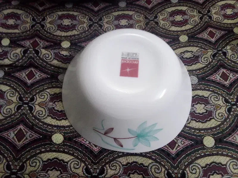 آرکوپال گل نیلوفر پلو خورش درحد نو جهیزیه با کارتن|ظروف سرو و پذیرایی|ری, علایین|دیوار