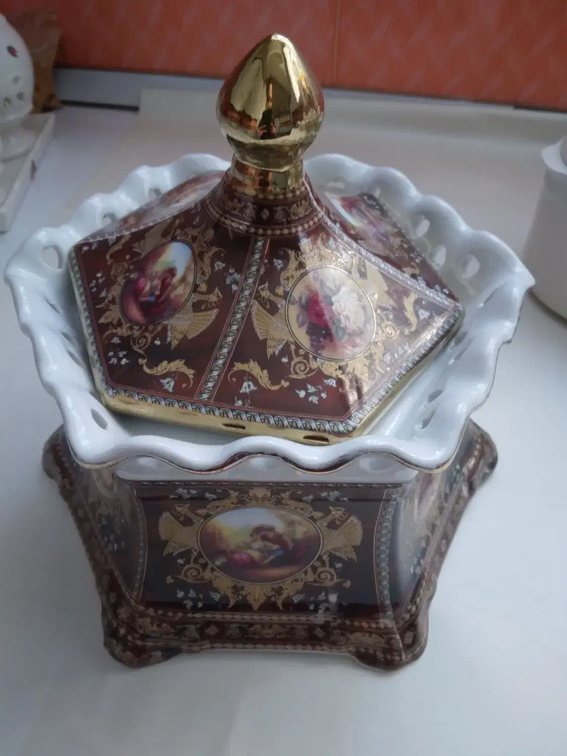 ست شیرینی خوری و شکلات خوری اصل|ظروف سرو و پذیرایی|اهر, |دیوار