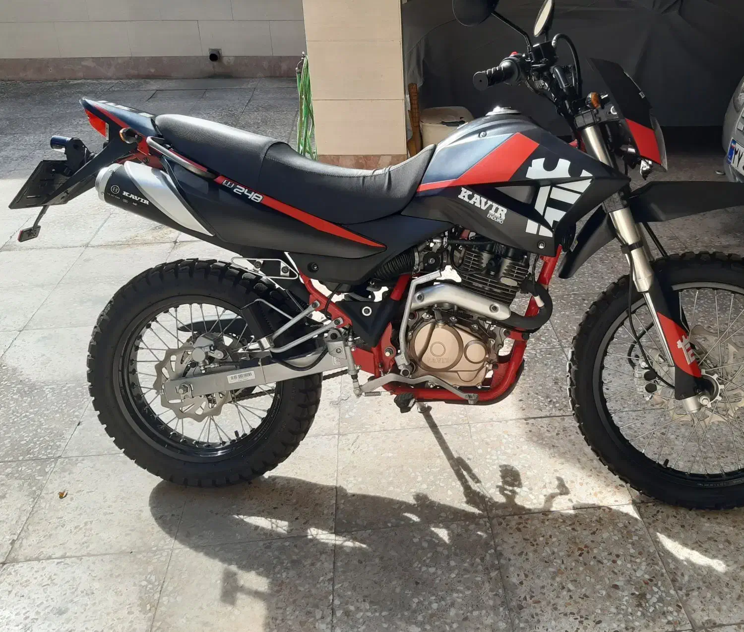 موتور تریل ۲۵۰ نو درحدصفر|موتورسیکلت|رشت, ساغری سازان|دیوار