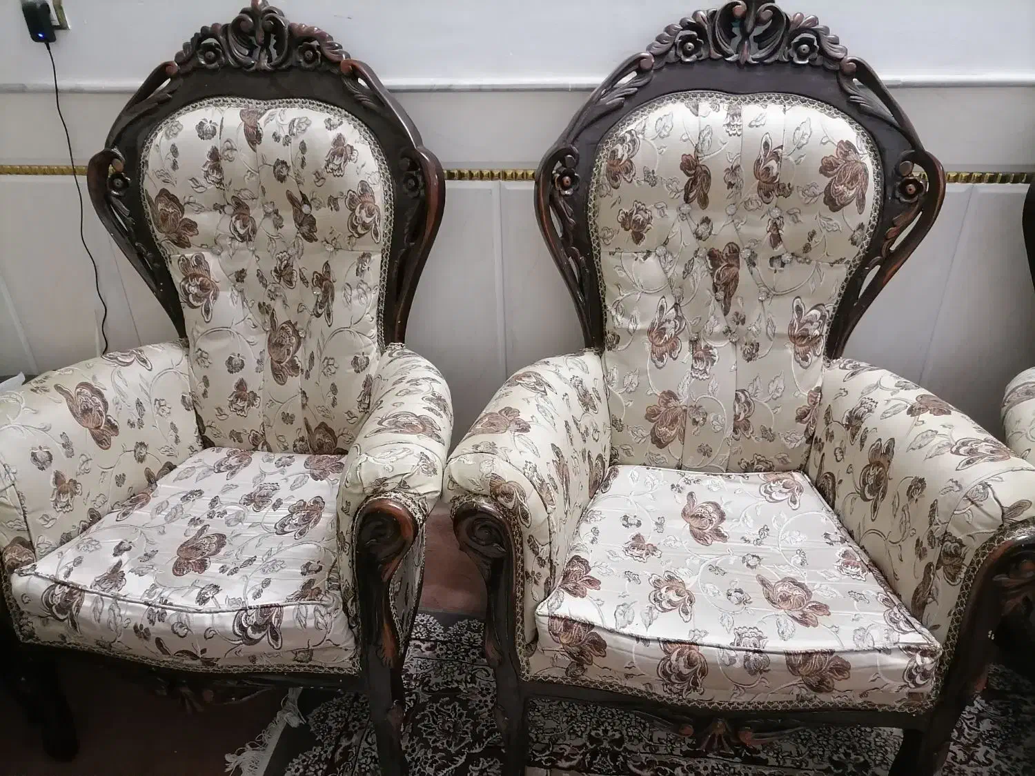 مبل سلطنتی|مبلمان خانگی و میز عسلی|قم, شهرک امام حسن|دیوار