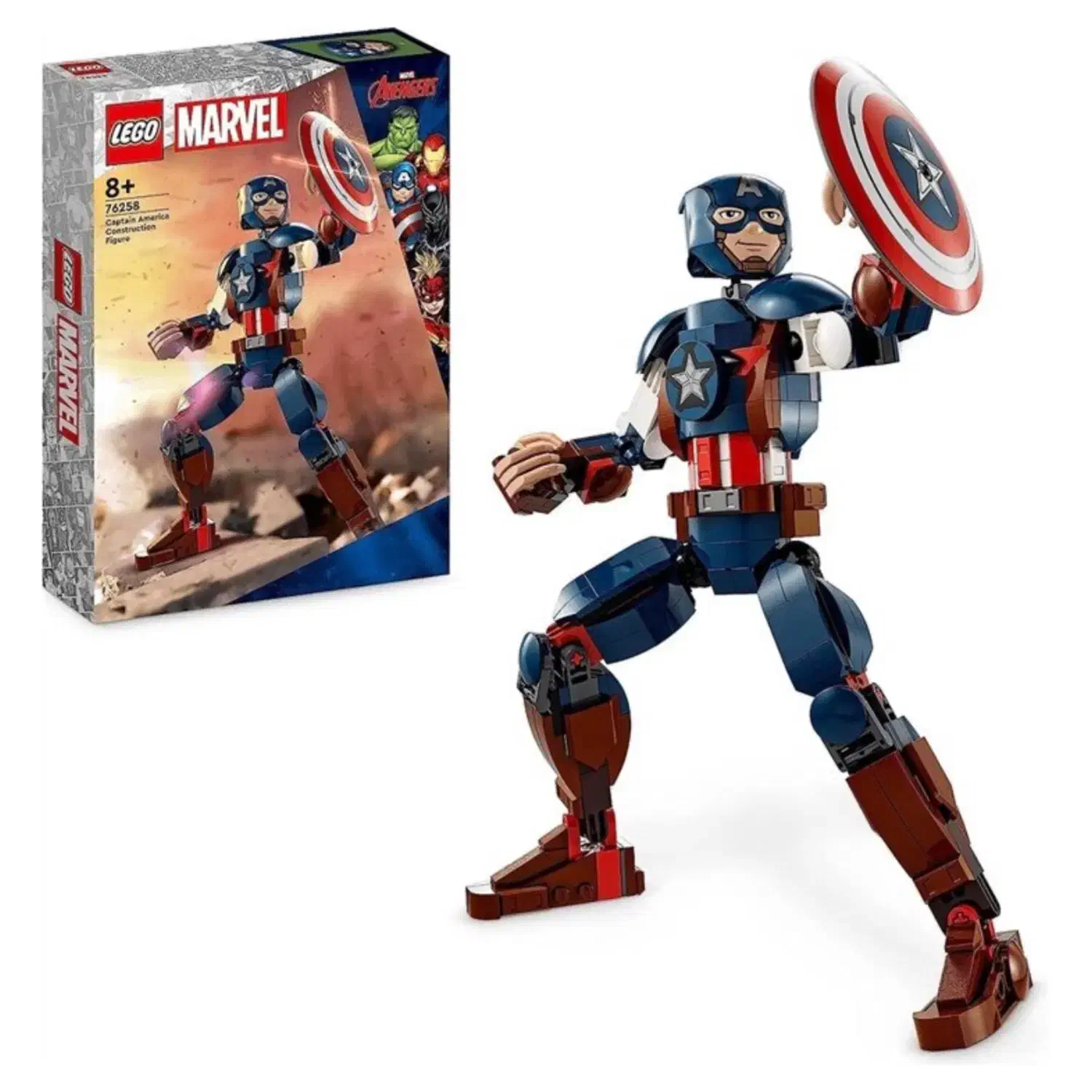 لگو مدل Captain America Construction Figure 76258|اسباب‌‌بازی|کرج, فاز ۳ مهرشهر|دیوار