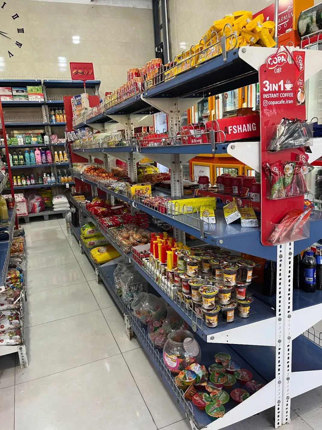 قفسه فلزی سوپر مارکت|فروشگاه و مغازه|شهرضا, |دیوار