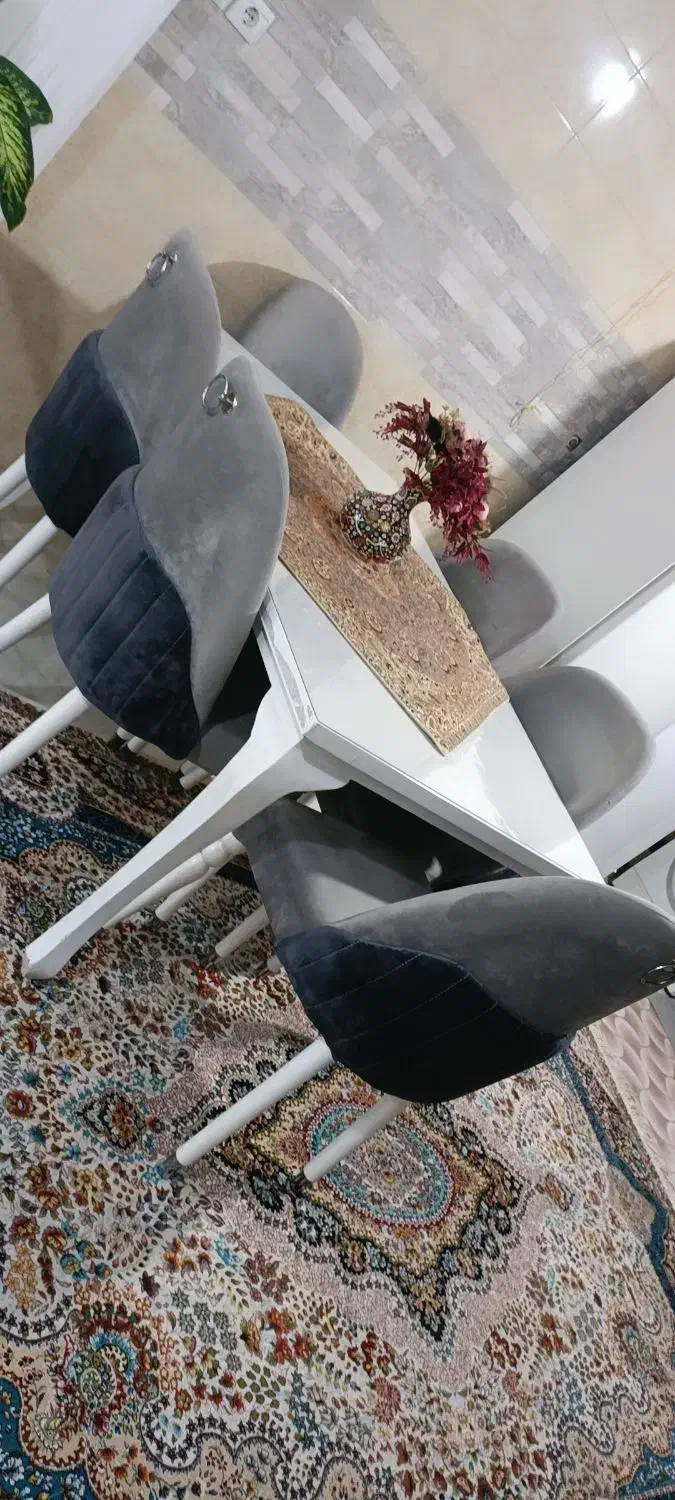 نهارخوری شیش نفره|میز و صندلی غذاخوری|ایلام, |دیوار