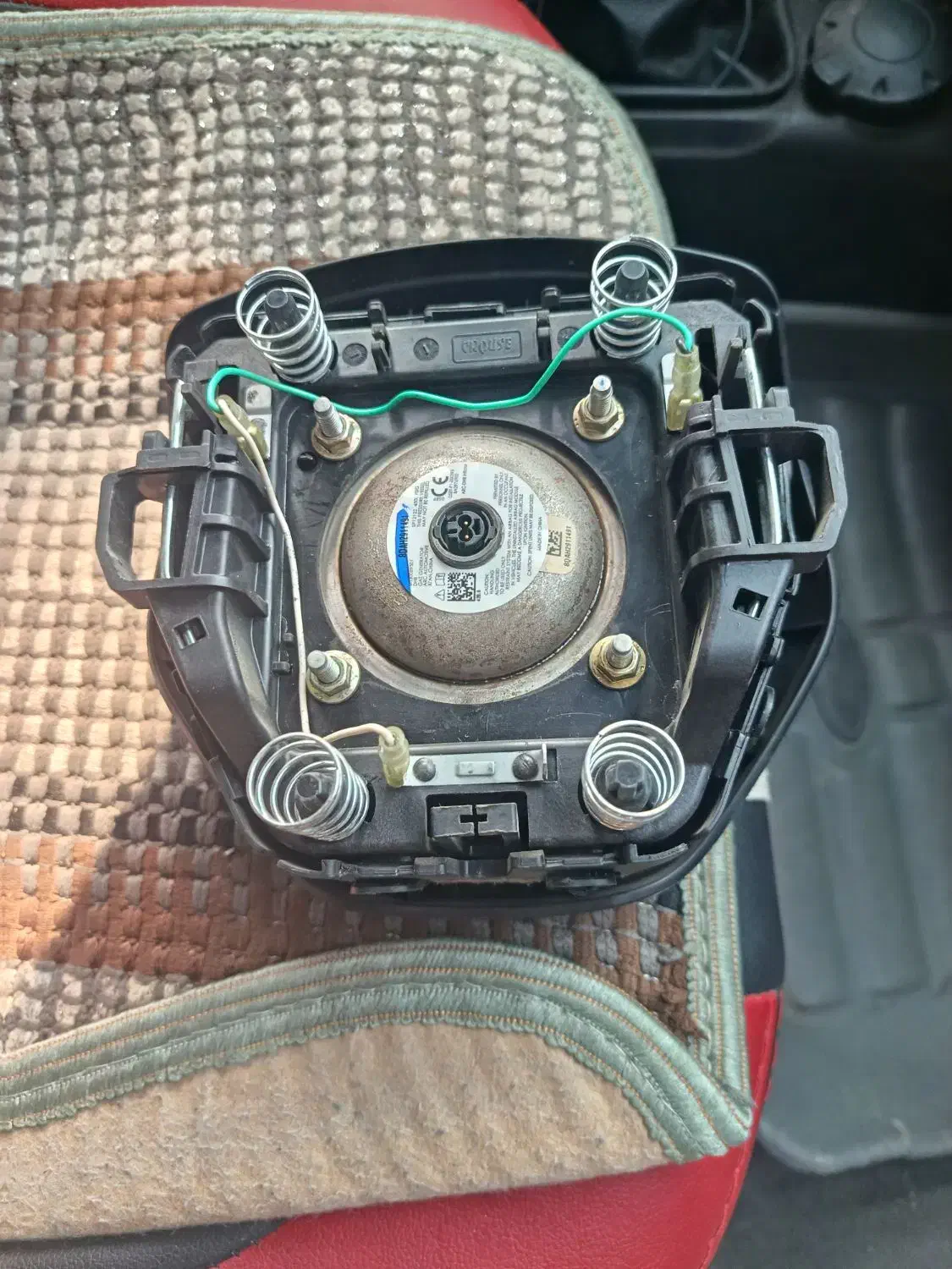 ایربگ باز شده ساینا|قطعات یدکی و لوازم جانبی|قائمشهر, |دیوار