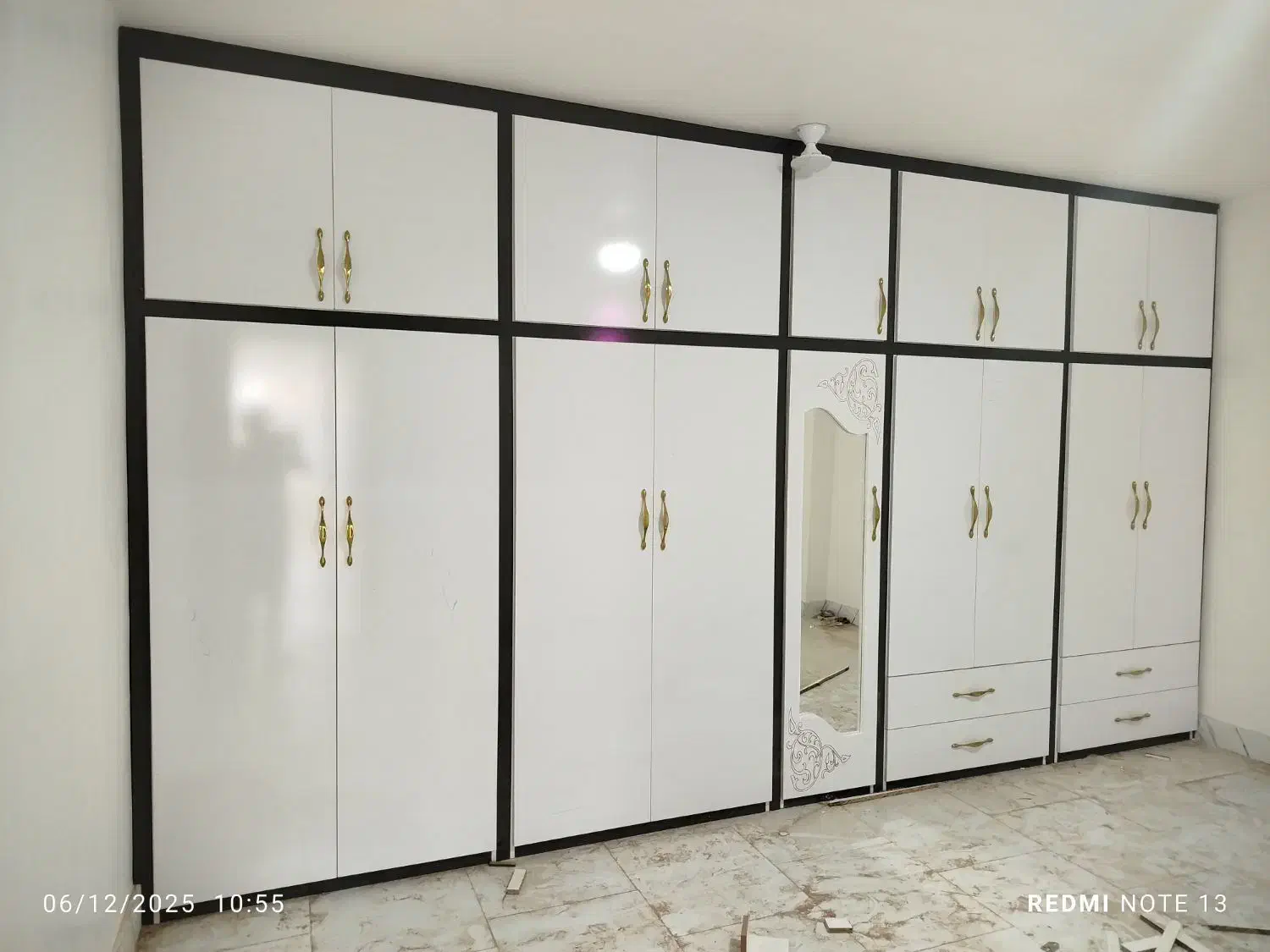 ساخت کمد دیواری کابینت آشپزخانه درب چوبی.|جاکفشی، کمد، دراور|لردگان, |دیوار