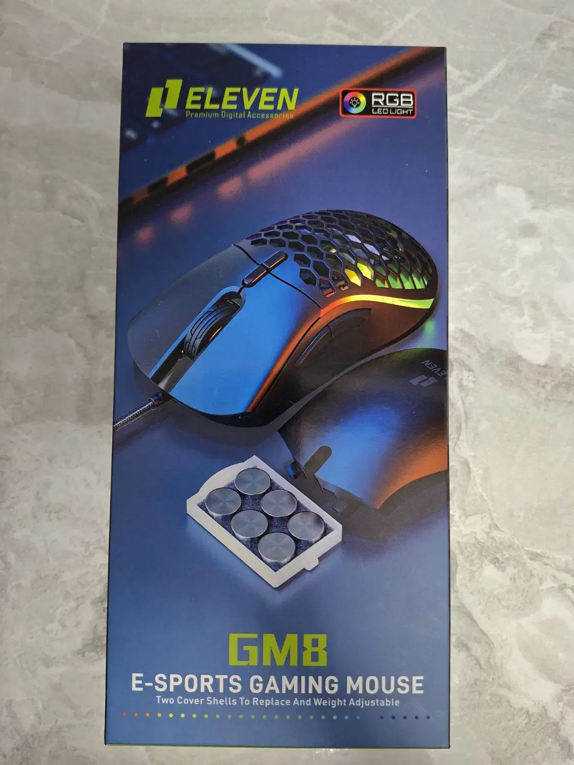 ماوس گیمینگ Eleven GM8 RGB|قطعات و لوازم جانبی رایانه|قم, بنیاد|دیوار