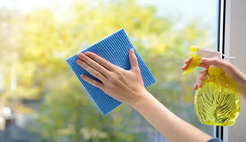 نظافت تمیز کردن شیشه های سکوریت|خدمات نظافت|نیشابور, شهرک پردیس|دیوار