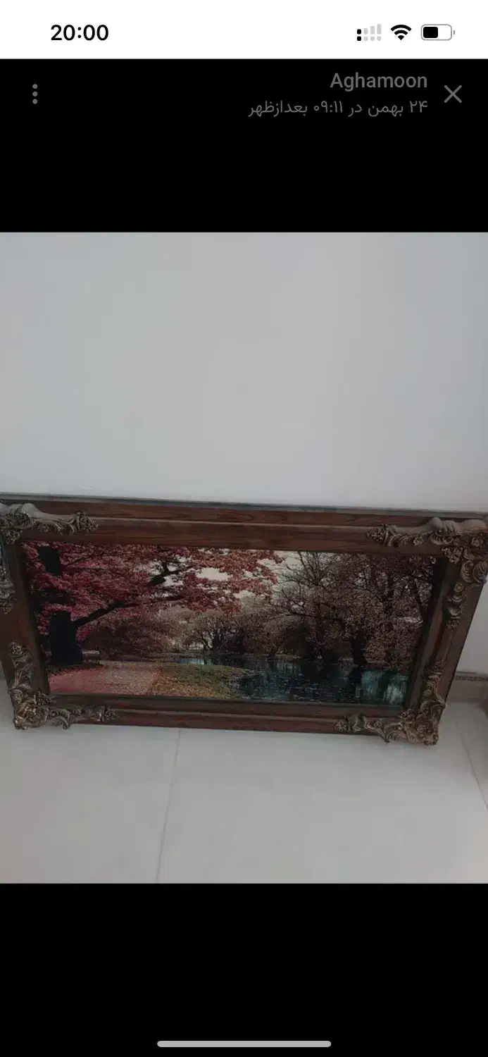 قاب|تابلو فرش|خمینیشهر, |دیوار