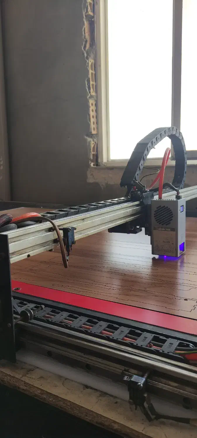 دستگاه cnc لیزر غیرفلزات 160 وات میزکار 130×100|ماشینآلات صنعتی|مشهد, شهید علی محمدی|دیوار