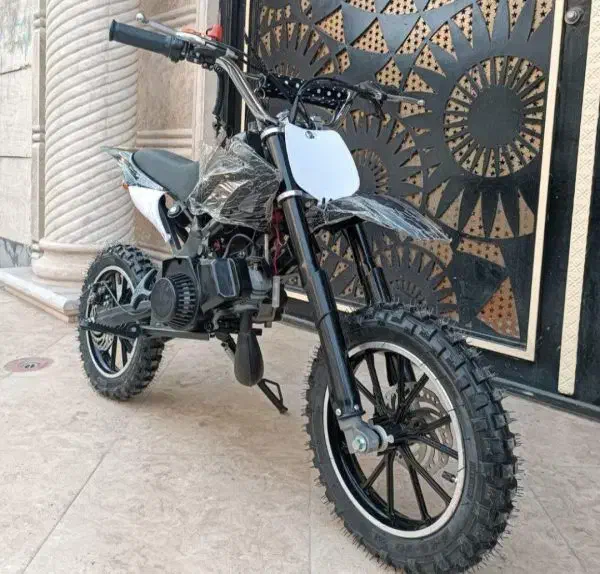 موتور مینی کراس 50cc بنزینی استارتی بچگانه|موتورسیکلت|تهران, دهقان|دیوار