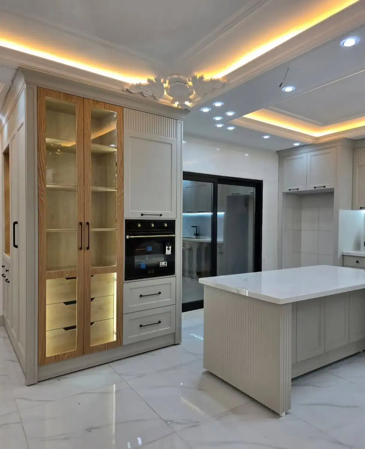 کابینت new . model.2025 .mdf -high glass|مصالح و تجهیزات ساختمان|اسلامآباد غرب, |دیوار