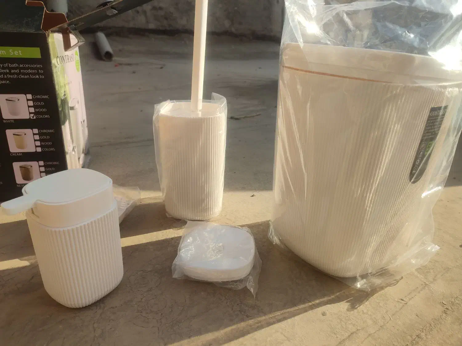 ست پنج تیکه سرویس بهداشتی فوری|لوازم سرویس بهداشتی|طرقبه, |دیوار