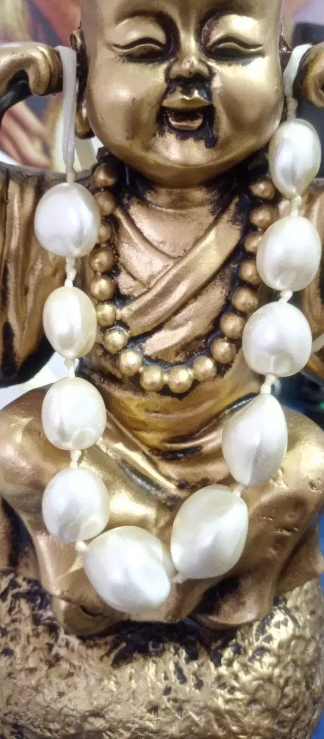 گردنبند مروارید دانه‌درشت طرح سلطنتی با کیفیت بالا|جواهرات|پرند, فاز ۴|دیوار