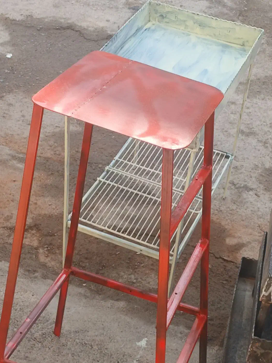 فروش منقل کبابی چهار پایه و جوشکاری ابگرمکن|اجاق گاز و لوازم برقی پخت‌وپز|لردگان, |دیوار