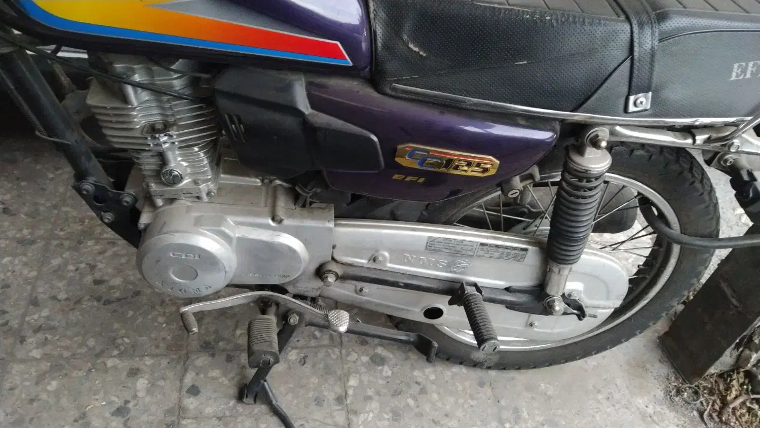 موتور سیکلت 125 احسان|موتورسیکلت|تهران, راه آهن|دیوار