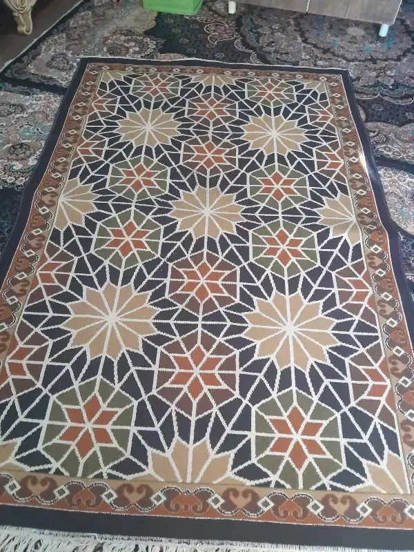 گلیم فرش|گلیم، جاجیم، گبه|همدان, |دیوار