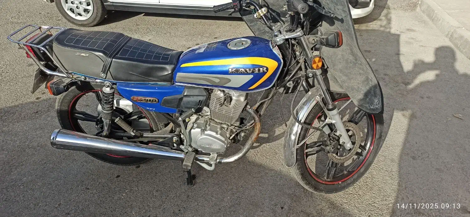 موتور سیکلت کویر 200cc|موتورسیکلت|سنندج, |دیوار