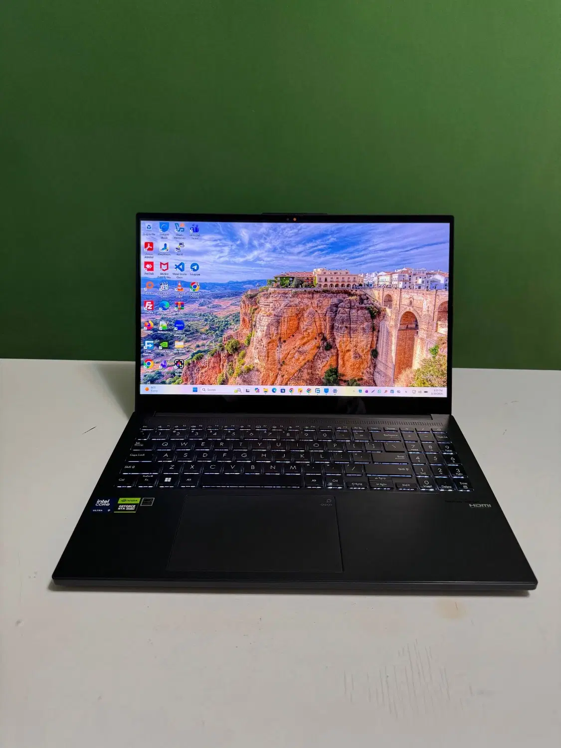 لپ تاپ ایسوس RTX 3050 6GB- Ultra 9 - Ram 40GB|رایانه همراه|شیراز, ملاصدرا|دیوار