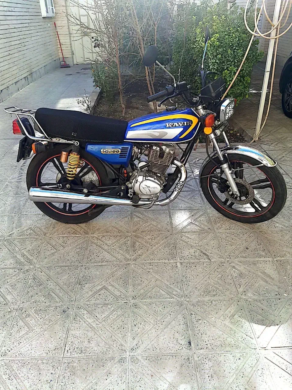 هندا ۲۰۰ سی‌سی کویر|موتورسیکلت|کرج, شهرک فهمیده|دیوار