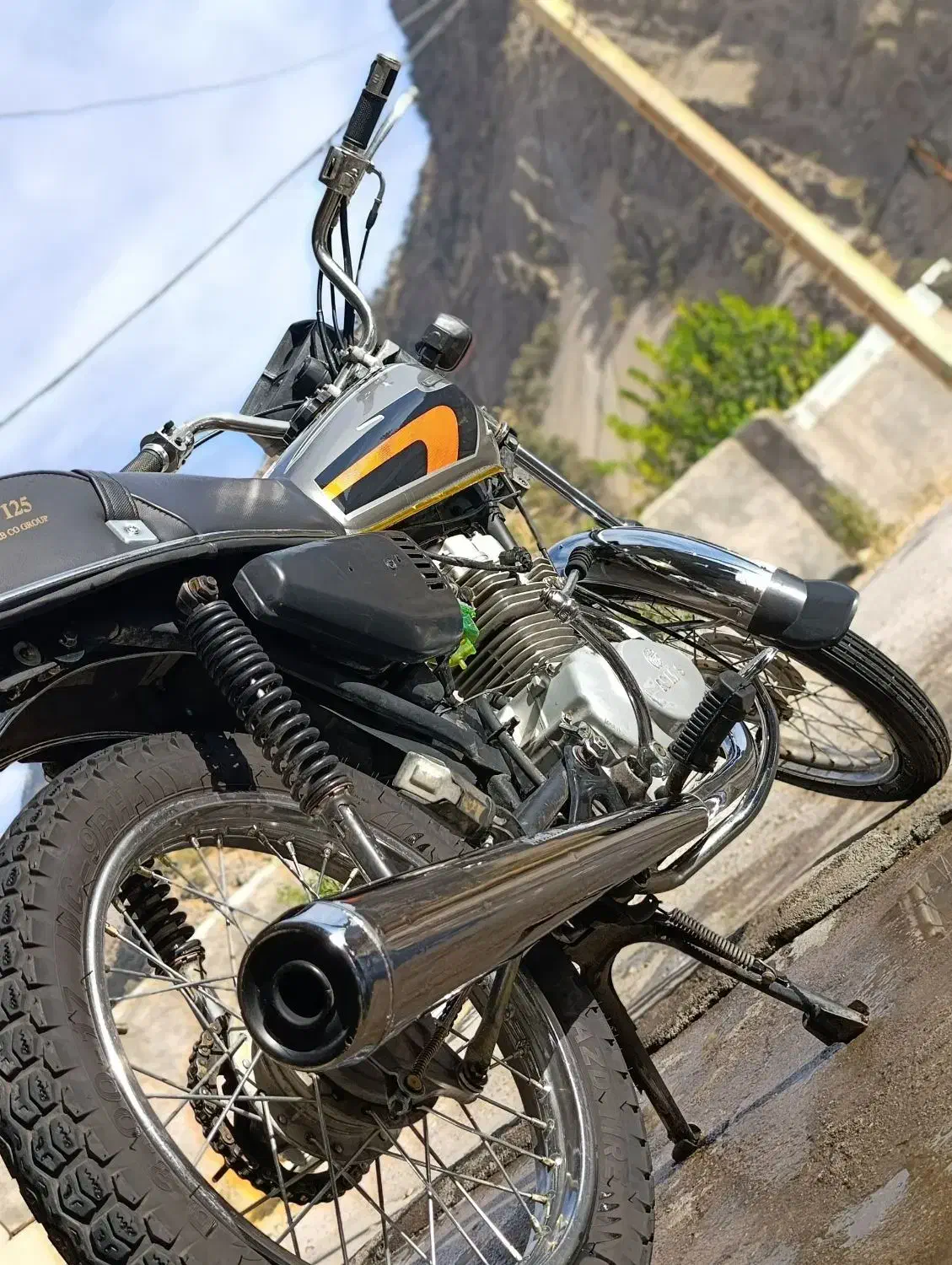 125 مدل 93|موتورسیکلت|پاپی, |دیوار