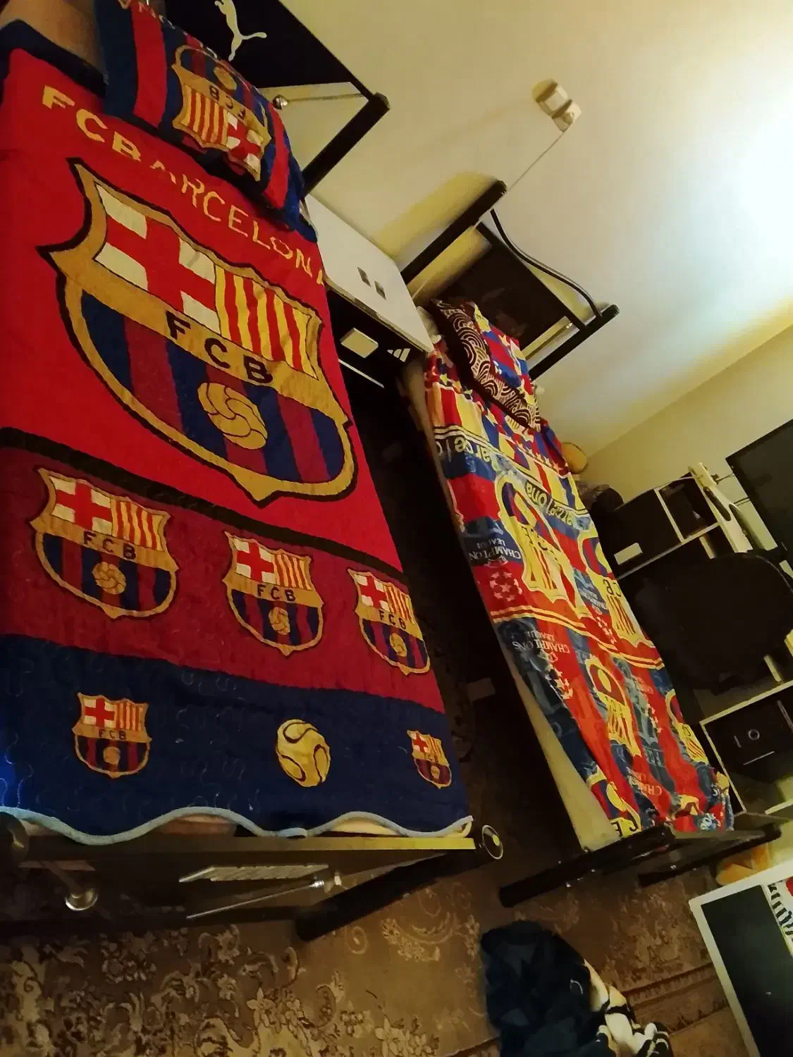 شاهین شهر دو عدد تخت خواب با تشک|تشک تختخواب|شاهینشهر, مخابرات (شهید بهشتی)|دیوار