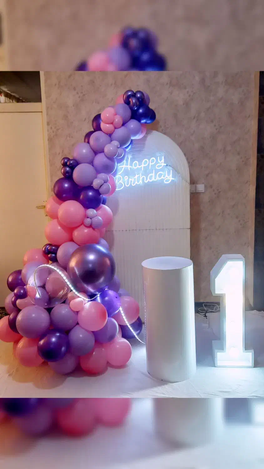 بادکنک آرایی و تم تولد|خدمات پذیرایی، مراسم|همدان, |دیوار