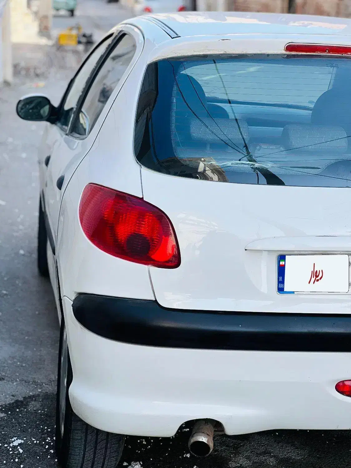 206 مدل 87 یک لکه رنگ|خودرو سواری و وانت|اردبیل, |دیوار