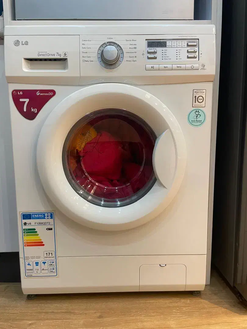 ماشین لباسشویی LG|ماشین لباسشویی و خشککن لباس|کیش, |دیوار