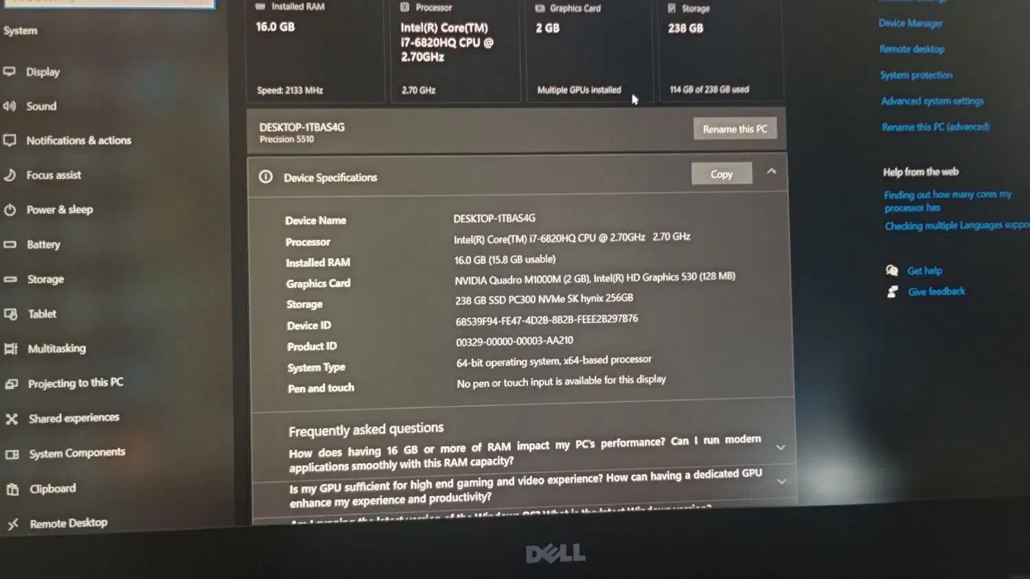 لپتاپ دل|رایانه همراه|شهریار, شهرک بهاران (ویره)|دیوار