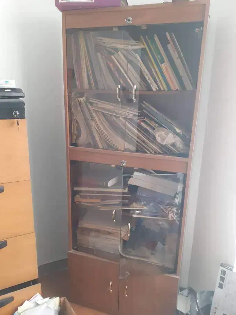 کتابخانه ایستاده دو عدد|کتابخانه، شلف، قفسه‌های دیواری|تهران, بلوار کشاورز|دیوار