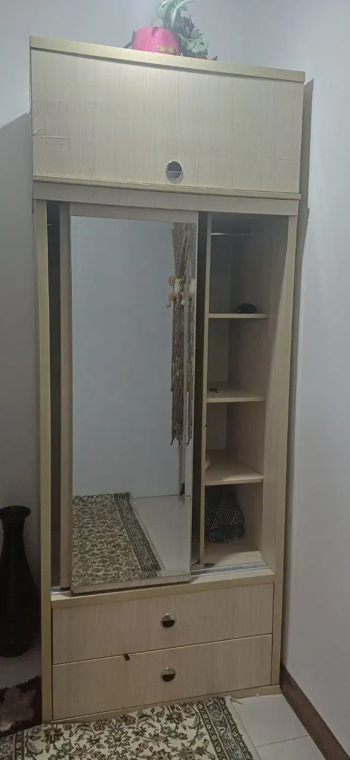 کمددیواری دوتیکه عرض دومتر|جاکفشی، کمد، دراور|پردیس, شهرک صنعتی خرمدشت فاز ۷|دیوار