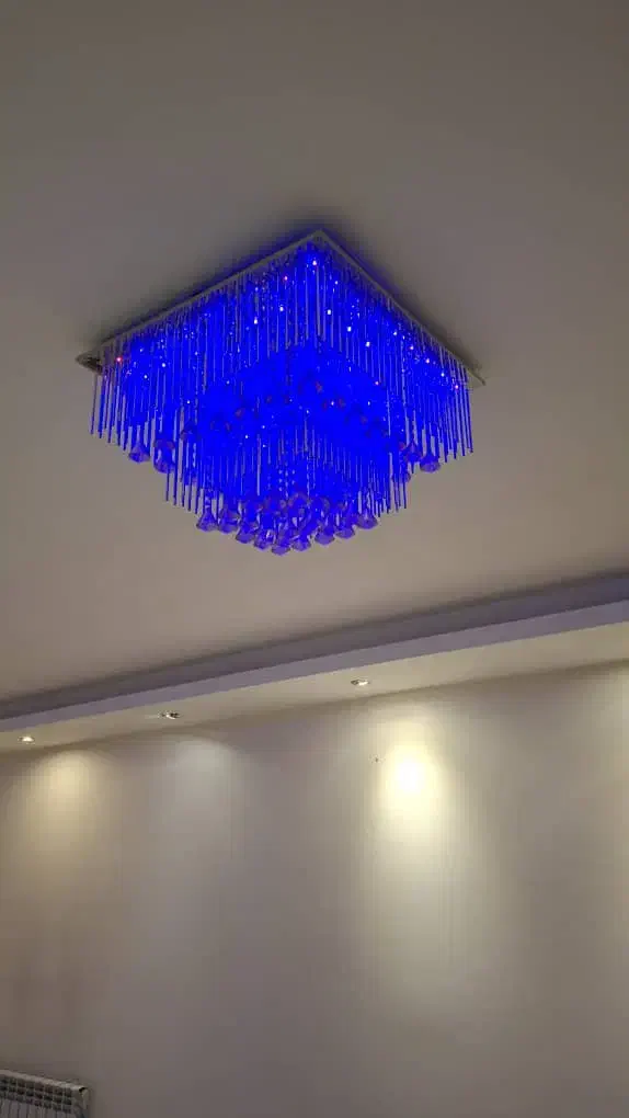 دو عدد لوستر سایز بزرگ|لوستر و چراغ آویز|گنبد کاووس, |دیوار