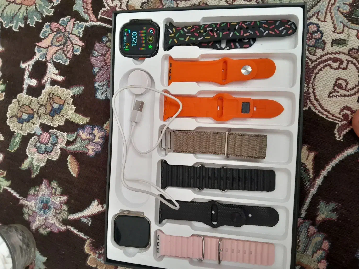 ساعت هوشمند دوعدد|لوازم جانبی موبایل و تبلت|تربتحیدریه, باغ سلطانی|دیوار