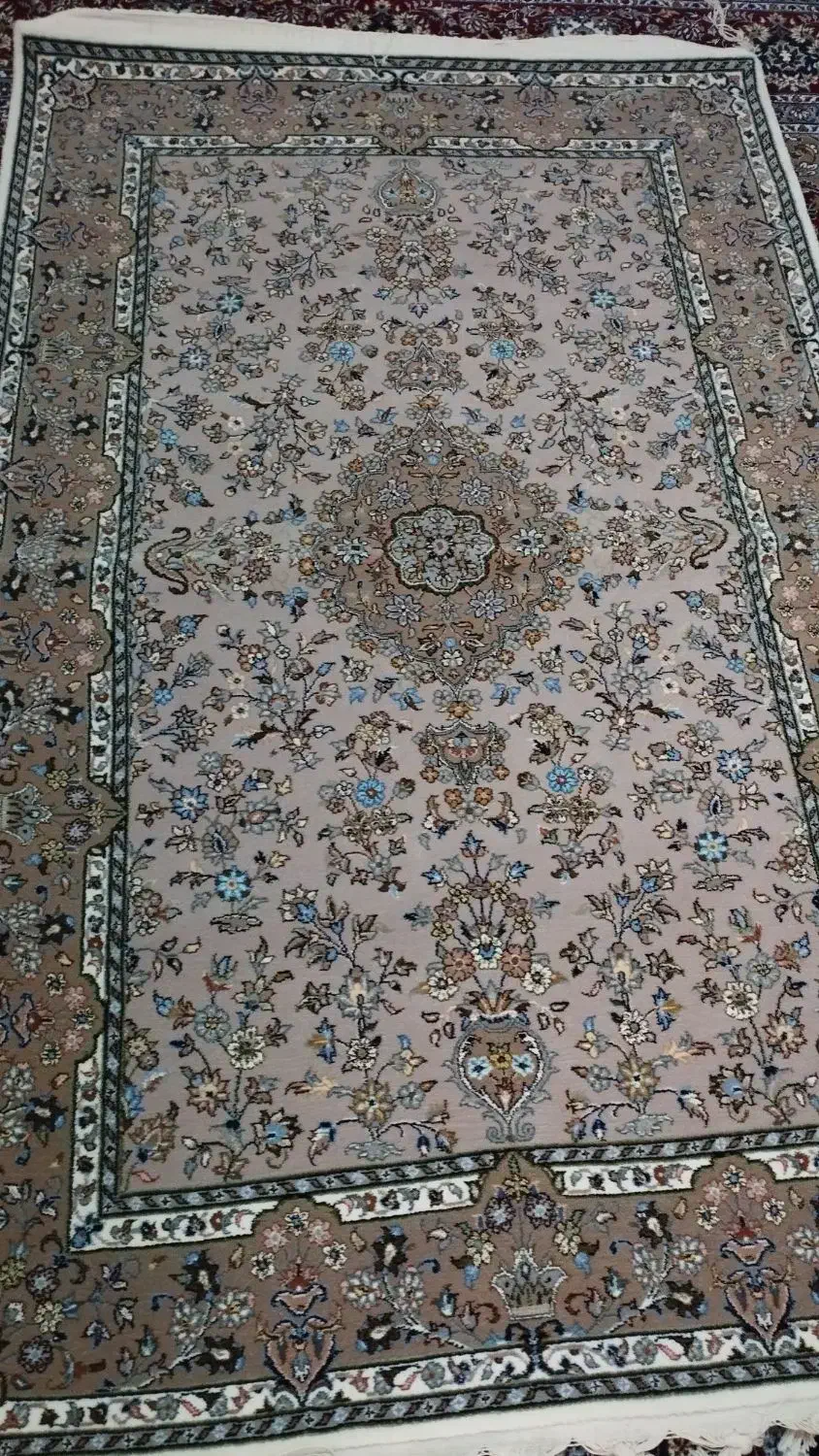 قالیچه دستباف اصیل کاشان|فرش|کاشان, حسن آباد|دیوار