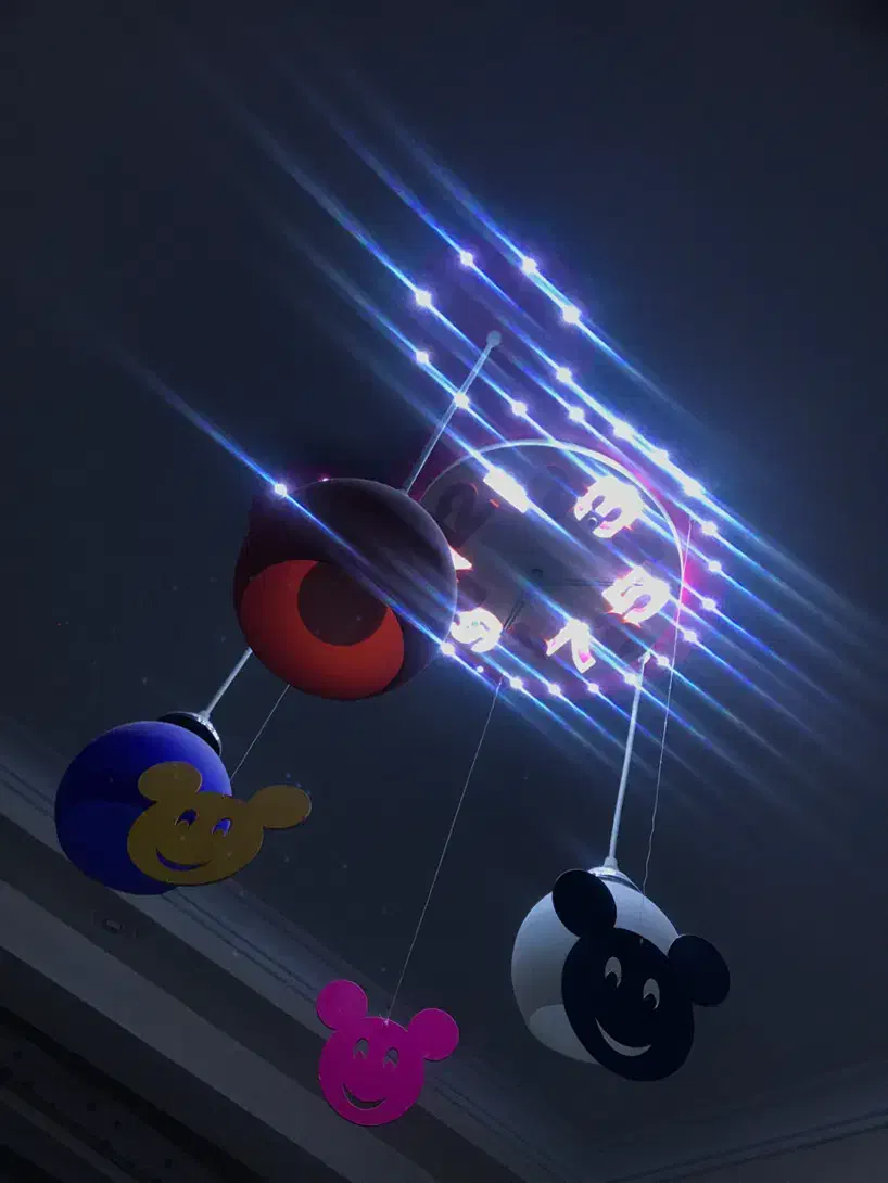 لوستر فانتزی طرح میکی موس|لوستر و چراغ آویز|تهران, نارمک|دیوار