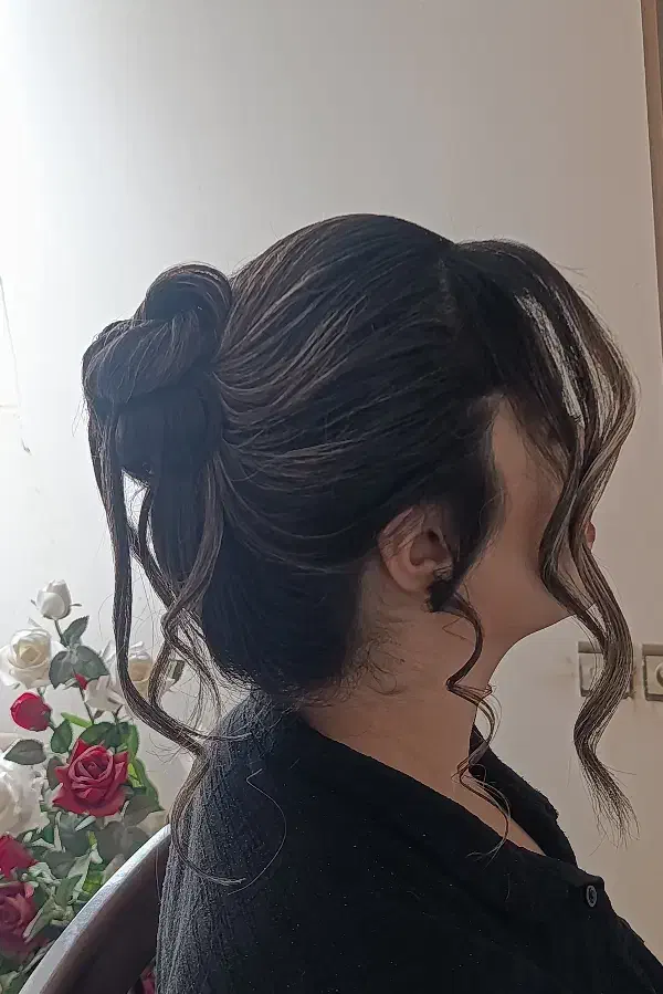 میکاپ شنیون فقط 600|خدمات آرایشگری و زیبایی|سبزوار, پیام|دیوار