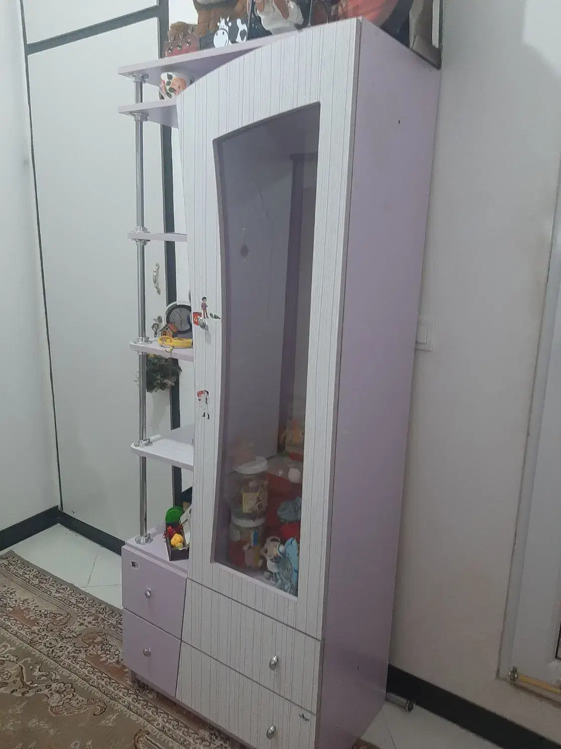 سرویس کمد و تخت نوجوان|تخت و سرویس خواب|قم, دانش|دیوار