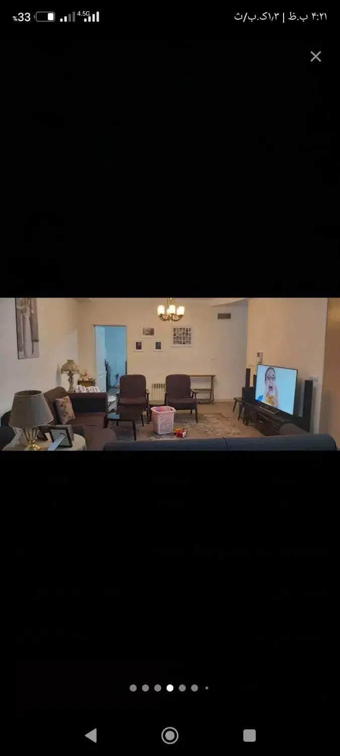 آپارتمان دو خوابه فول امکانات شهرک سینا تخلیه