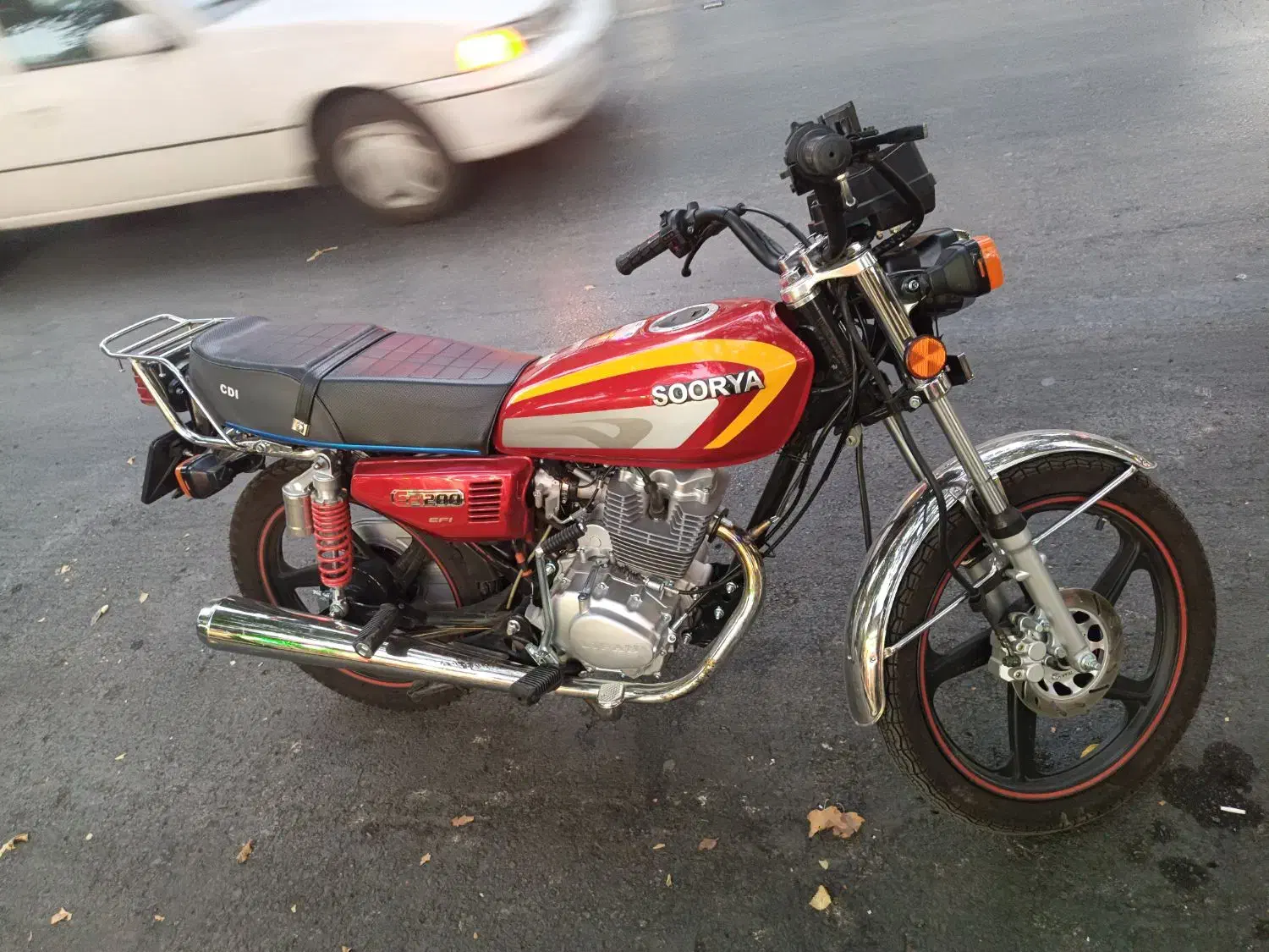 موتور 200 استارتی|موتورسیکلت|اصفهان, نقش جهان|دیوار