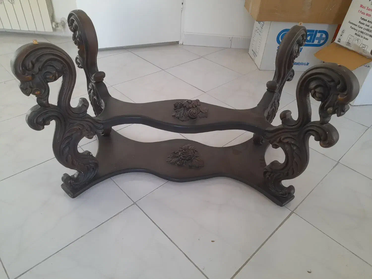 میز جلو مبلی بدون شیشه|مبلمان خانگی و میز عسلی|بومهن, |دیوار