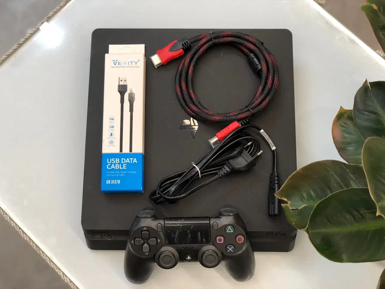 PS4 اسلیم ۱ ترابایت با دسته اکبند|کنسول، بازی ویدئویی و آنلاین|بابل, |دیوار