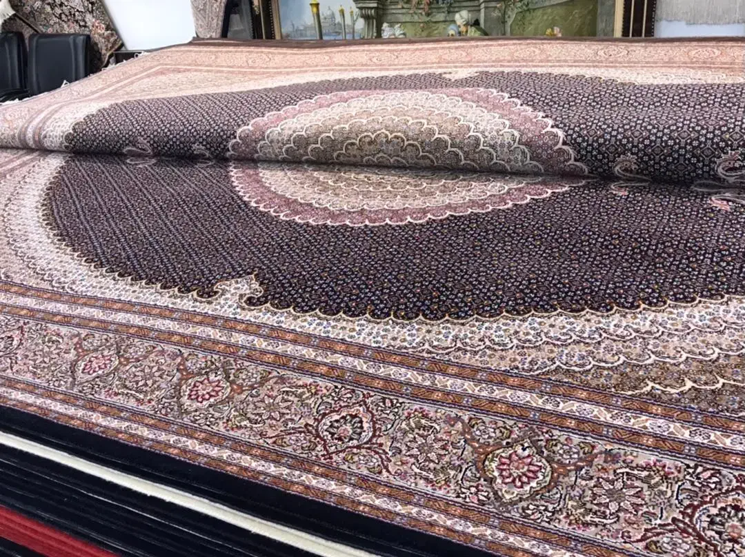 نخ و نقشه فرش دستباف سلاطین خوی مرینوس|فرش|اردبیل, |دیوار