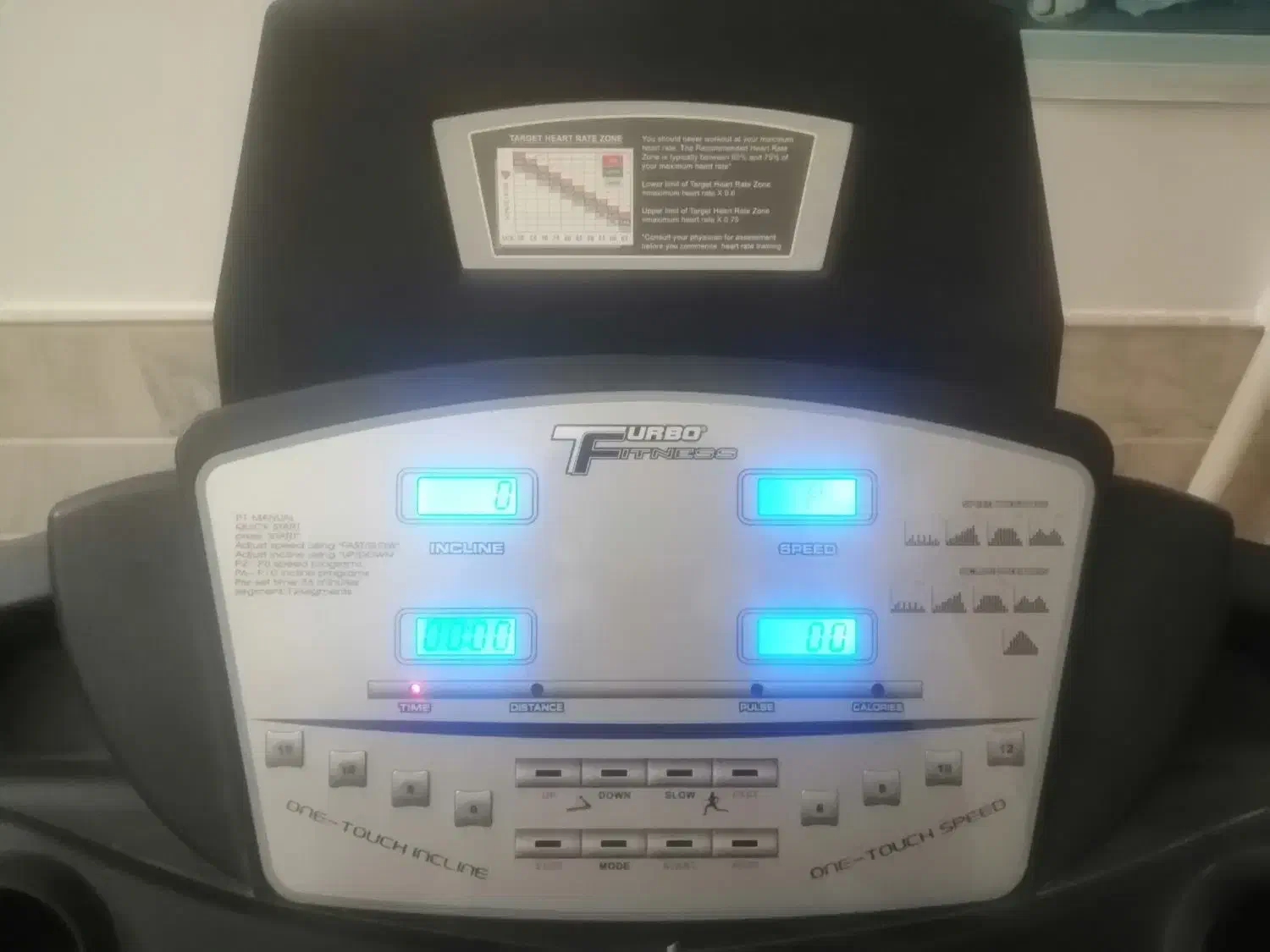 تردمیل توربو فیتنس 150 در حد نو|تجهیزات ورزشی|قم, زنبیل آباد|دیوار