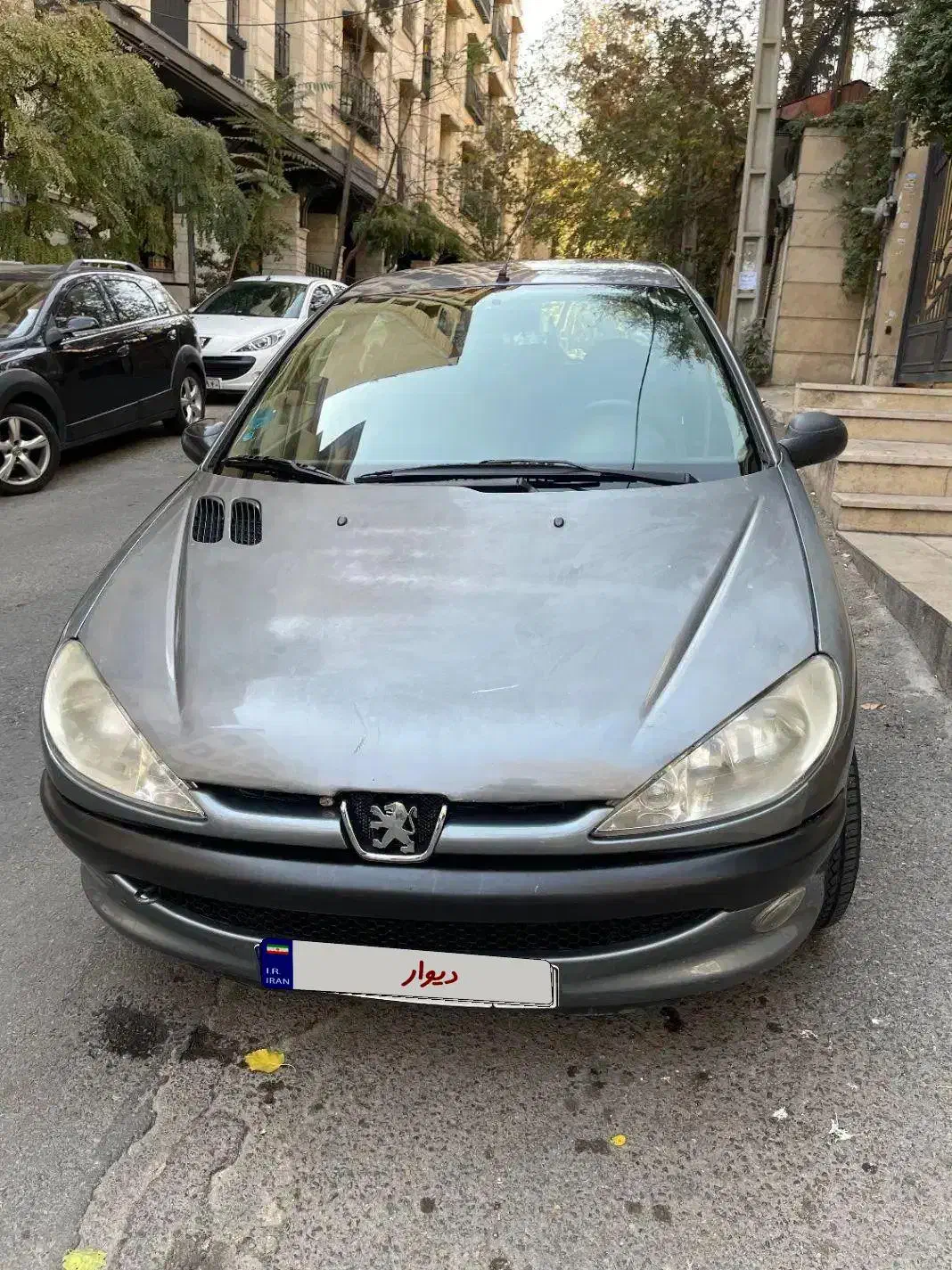 پژو 206 خاکستری|خودرو سواری و وانت|تهران, اختیاریه|دیوار