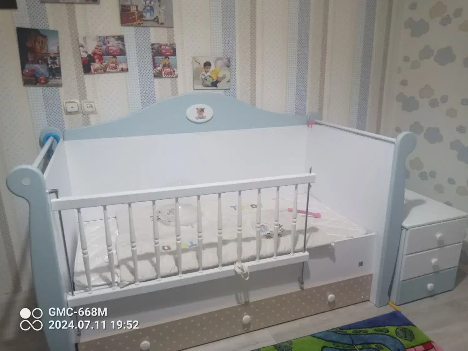 تخت خواب|تخت و صندلی بچه|خرم‌آباد, |دیوار