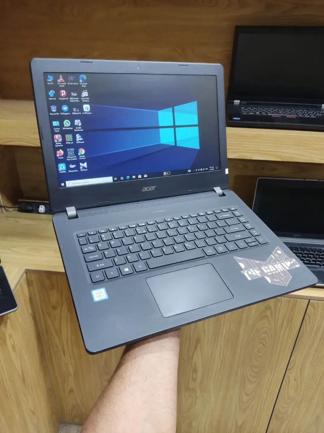 لپتاپAcer p214 i5نسل۸ رم۸/هارد128ssd+500G|رایانه همراه|تهران, استخر|دیوار