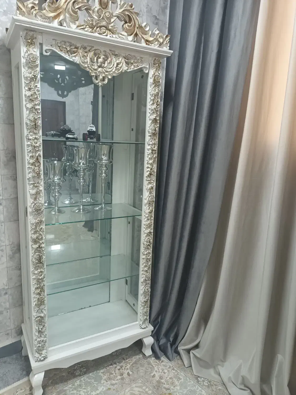 بوفه سفید|بوفه، ویترین، کنسول|شوش, |دیوار