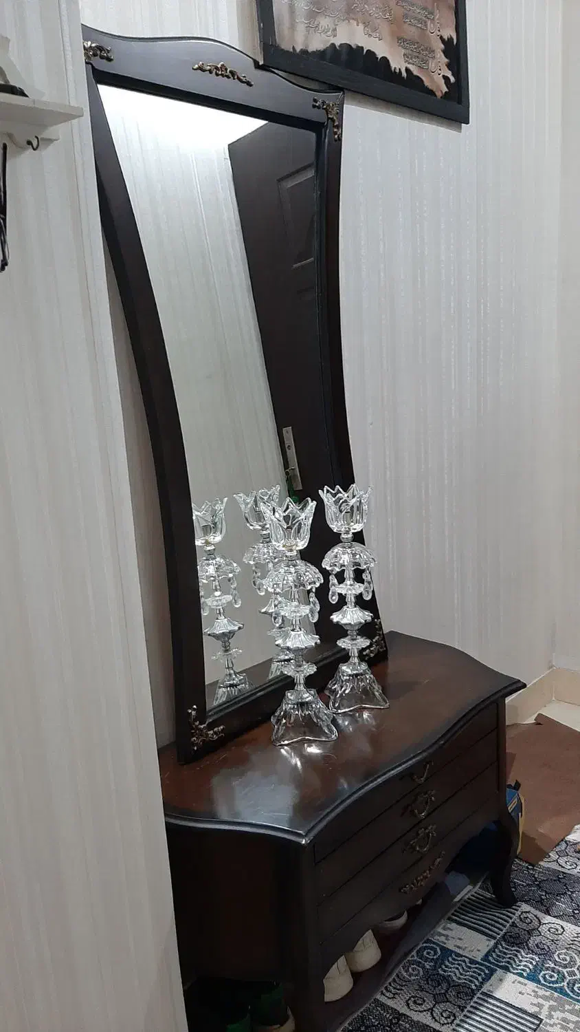 میز و آینه|بوفه، ویترین، کنسول|رشت, پیرکلاچای|دیوار